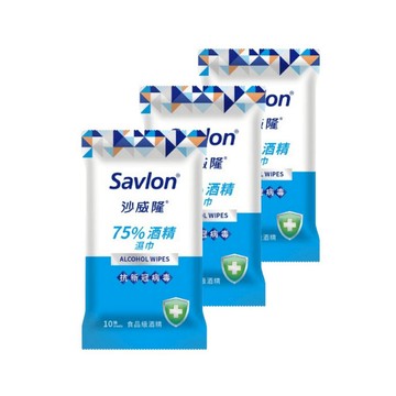 【沙威隆】(即期良品)75%酒精濕巾 10抽 6入/15入組 ｜沙威隆官方旗艦館