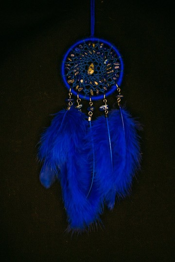 純手工捕夢網 Handmade Dreamcatcher－【 青金石】