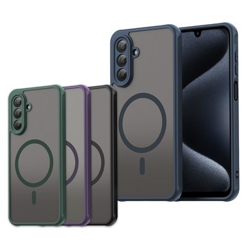 A57/A37/A27/A17/A07 殼 凡盾系列 三星 Galaxy A17 5G 磨砂磁吸防摔殼 鏡頭全包覆 手機殼