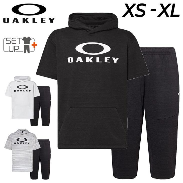 スウェット 上下 メンズ セットアップ オークリー OAKLEY 半袖