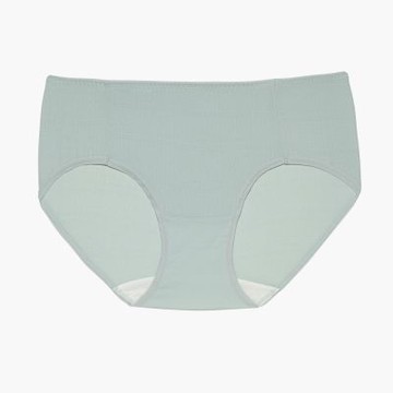 華歌爾-健康內褲系列 M-LL涼感中低腰三角褲(沁涼灰)NSC073F5