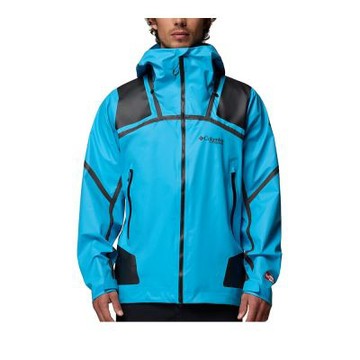 Columbia 哥倫比亞 男款-OD防水外套-Whistler Peak Shell-海洋藍(UWO52250AB/KS)