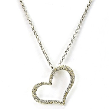 Bear & Color著色【星鑽愛心】項鍊