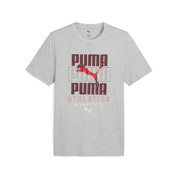 PUMA 基本系列Stacked短袖T恤 男性