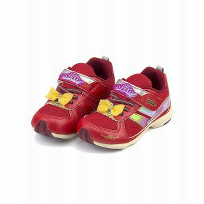 スーパースター バネのチカラ スニーカー 女の子 キッズ 子供靴 パワーバネ 防水 Ee Ss Superstar K3069 レッド 通販 Lineポイント最大1 0 Get Lineショッピング