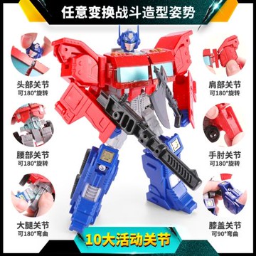 坦克模型手動警車兒童變形玩具