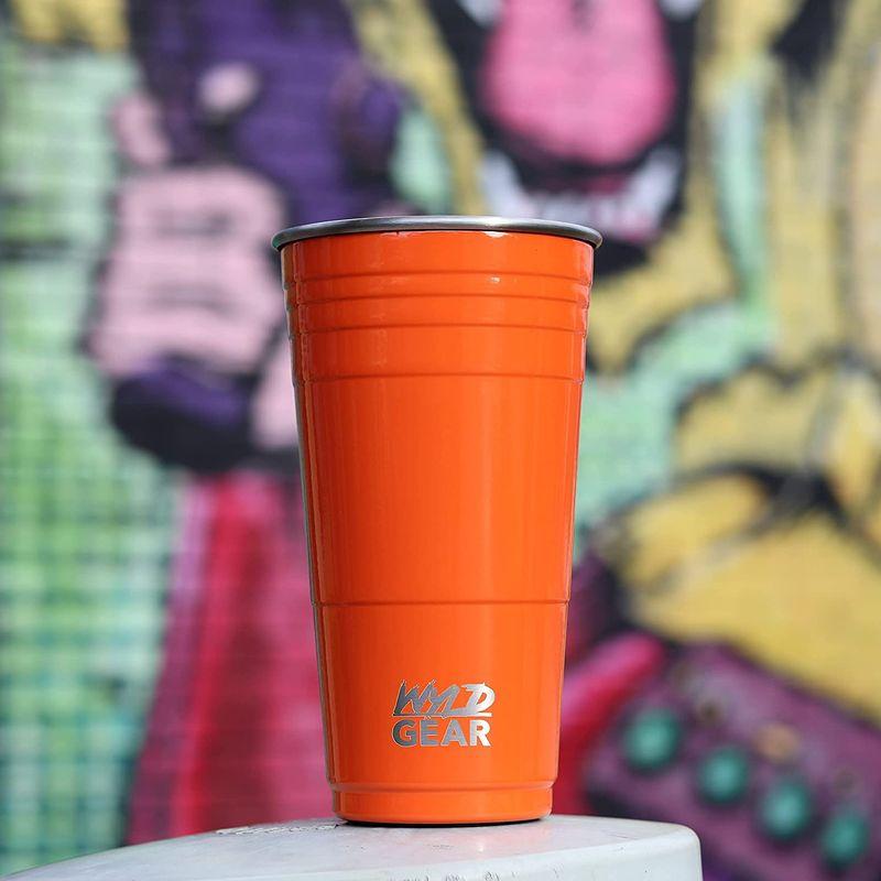 ワイルドギア WYLD GEAR タンブラー CUP 24oz ワイルドカップ 710ml キャンプ Orange