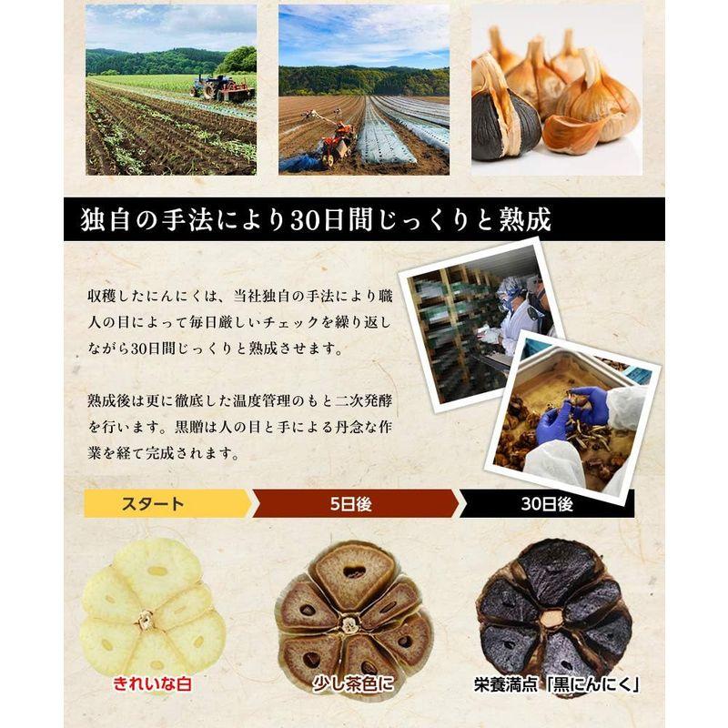 黒にんにく 1kg 青森県青森県産 熟成 黒にんにく 黒贈 １ｋｇ 国産 健康食品