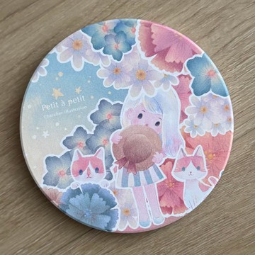 【現+預】花園裡的捉迷藏陶瓷吸水杯墊-Petit à petit系列