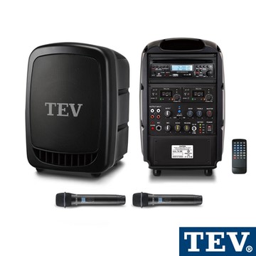 TEV 藍芽/CD/USB/SD雙頻無線擴音機 TA350C-2