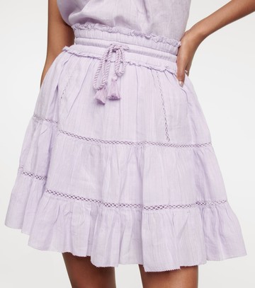 Marant Etoile Lioline cotton-blend miniskirt