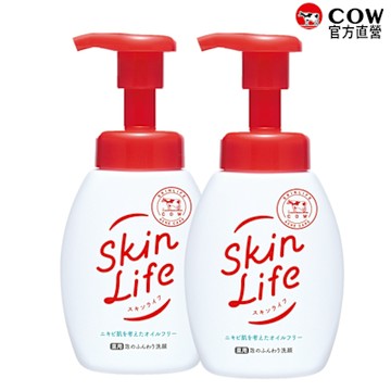 【日本牛乳石鹼】SkinLife 滋卿愛泡洗顏160mlx2