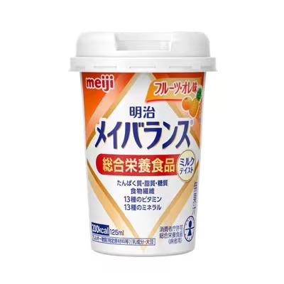 明治 メイバランスMiniカップ フルーツ・オレ味 125mL