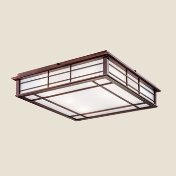 E27原木吸頂四燈六燈 B106-48-92931 92932