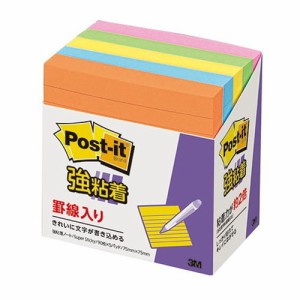 3M Post-it ポストイット 強粘着ラインノート 混色5色 3M-630-5SSAN(代引不可)