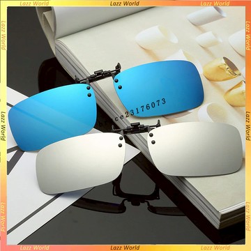 🕶墨鏡夾片🕶太陽眼鏡 夾片 方型近視眼鏡 男女戶外防紫外綫 高級感偏光墨鏡夾片 太陽眼鏡夾片 抗uv400 女生海邊墨鏡