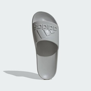 Adidas Adilette Aqua IF6068 男女 涼拖鞋 運動 休閒 一體式 快乾 雨天 日常 穿搭 灰