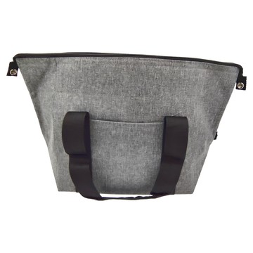 京太陽 保溫保冷袋 便當袋 購物袋  大號(30 x 17 x 21.5cm)  灰色  1個