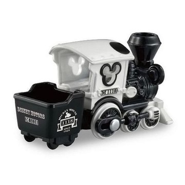 任選TOMICA 特仕車 米奇黑白蒸汽火車 日本7-11限定 DS16676 多美小汽車