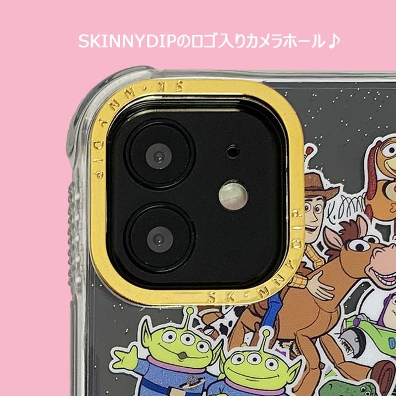 iPhone13 スマホケース ディズニー トイストーリー x SKINNYDIP クリア