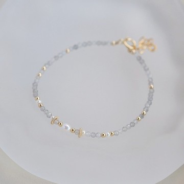 小寶石手鍊-拉長石