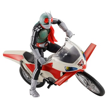BANDAI S.H.Figuarts SHF 真骨彫製法 新·假面騎士 新旋風號 榮光的昭和騎士 靜態完成品  1個