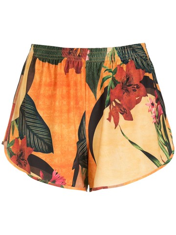 Lygia & Nanny - Lee floral-print shorts - women - Spandex/Elastane/Polyester - 44 - Yellow