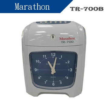 【含稅開發票】 Marathon TR-700B 打卡鐘《贈卡片100張》｜台製｜可停電打卡