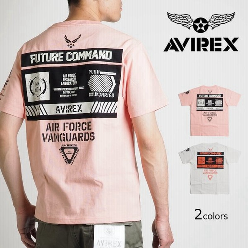 セール Avirex アビレックス Tシャツ クルーネック Future Command メンズファッション ブランド 通販 Lineポイント最大get Lineショッピング