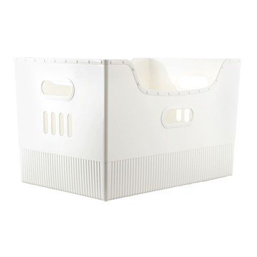 KEYWAY 聯府 木製空櫃收納盒  1個  白色