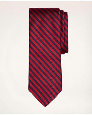 Brooks Brothers Men's Rep Tie | Red/Navy | Size Regular