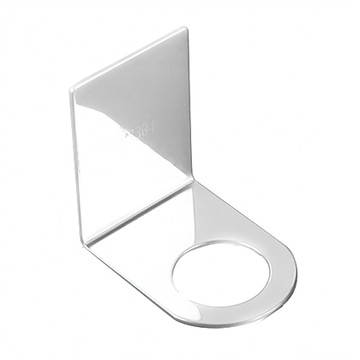 WE CHAMP 304不鏽鋼沐浴乳瓶置放架 1.8mm厚 適用於光滑表面 陽台廚房浴室都適用 2個入  7 x 6.7 x 5cm  銀色  1組