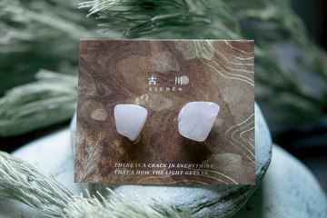 CRACK | 礦物系耳環 |  EARRINGS