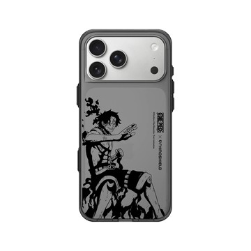 iPhone 17 Pro Max Clear (相機按鈕) 酷墨灰 - 航海王 One Piece - 復刻系列-艾斯