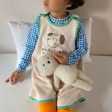 Mini baby🌷 兒童睡袋春秋冬款四季通用ins風韓國新款純棉兒童防踢被寶寶睡袋