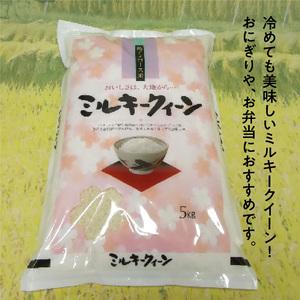 ふるさと納税 生駒産ミルキークイーン 精米済み 5kg 　令和５年産新米 奈良県生駒市