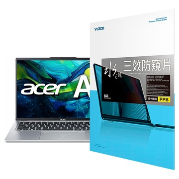 YADI 亞第 插卡隱貼16：10 水之鏡防窺片 Acer Swift Go 14 SFG14-73-76K0專用 PF4PPB-W140  透明  1個