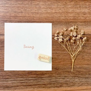 手刻橡皮章/客製印章 手寫風 英文