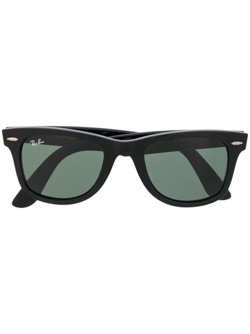 Ray-Ban - square frame sunglasses - unisex - Acetate - 50 - Black
