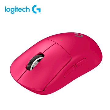Logitech G 羅技 PRO X SUPERLIGHT 2 無線輕量化滑鼠 - 桃紅