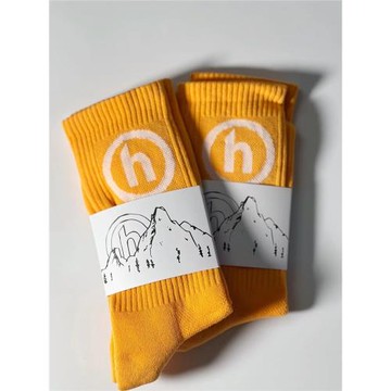 H字母襪子毛巾底 舒適