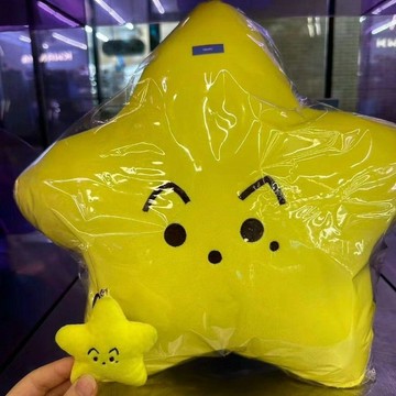偶像周邊 Nct127周邊星星抱枕八週年紀念可愛超軟李馬克李楷燦同款玩偶 周邊 禮物 創意 愛豆周邊 玩偶抱枕 抱枕玩偶