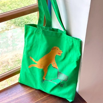 Tony 推推車 帆布袋 - 綠色款