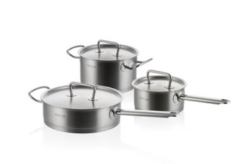 經典系列 三件式不鏽鋼鍋具