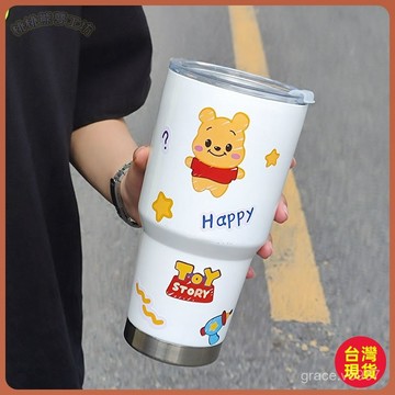 【台灣出貨 全台免運】保溫保冷 不鏽鋼冰霸杯 大容量 可密封 雙飲 可愛 學生 網紅 ins款 保冰杯 保溫杯 冰壩杯