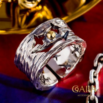 S925銀戒。小丑銀戒 | LU