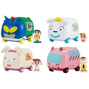 現貨 日本BANDAI萬代蠟筆小新裝扮車車｜蠟筆小新 扭蛋 阿呆 公仔 扭蛋公仔 療癒小物 日本扭蛋 玩具 日本進口