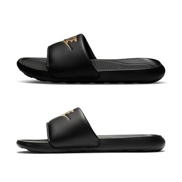 NIKE 拖鞋 男鞋 女鞋 運動 VICTORI ONE SLIDE 黑金 CN9675-006 (3A5298)