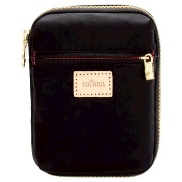 satana Soldier 趣遊萬用收納包  亮黑色  10.5 x 14 x 5cm