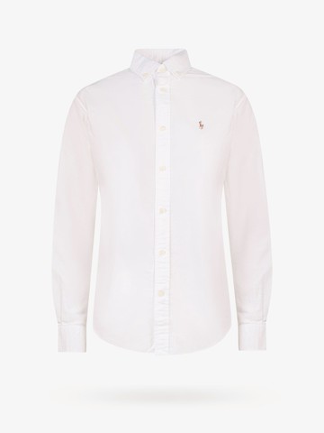 Cotton shirt with multicolor logo - POLO RALPH LAUREN - gender_Woman
